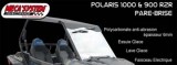 Pare Brise Polycarbonate Avec Essuie Glace + Lave Glace RZR900S